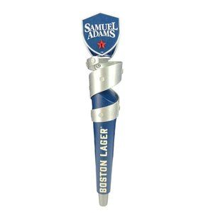 Samuel Sam Adams Boston Lager Logo Beer Tap Handle 13” Tall